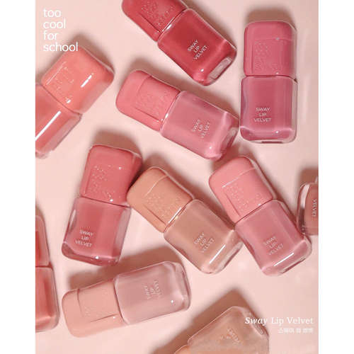 too cool for school韩国新品丝绒哑光雾面唇釉唇彩宋智雅sway