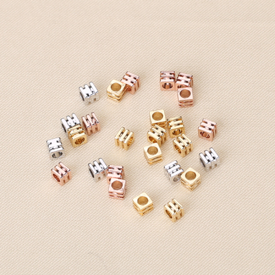 手工制作串珍珠方形饰品材料