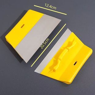 不锈钢刮腻子刮刀王墙面修补工具批收灰收光油漆工刮大白涂料刮板