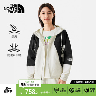 TheNorthFace北面防风夹克女防泼水户外春季 款 5K16 经典 新款