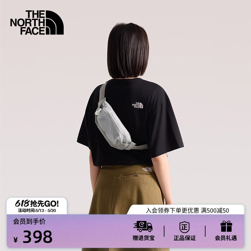 北面BASE CAMP腰包男女轻便防水户外徒步新款TheNort