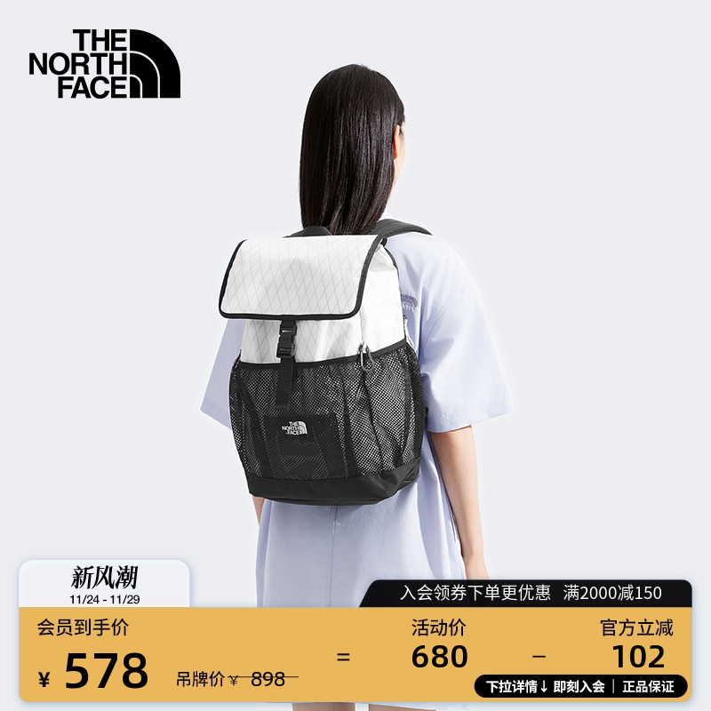 北面男女同款徒步双肩背包
