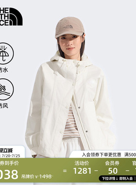 北面云A壳冲锋衣女款硬壳防水外套运动户外新款TheNorthFace|8KDA