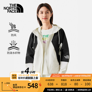 5K16 款 新款 TheNorthFace北面防风夹克女防泼水户外春季 经典