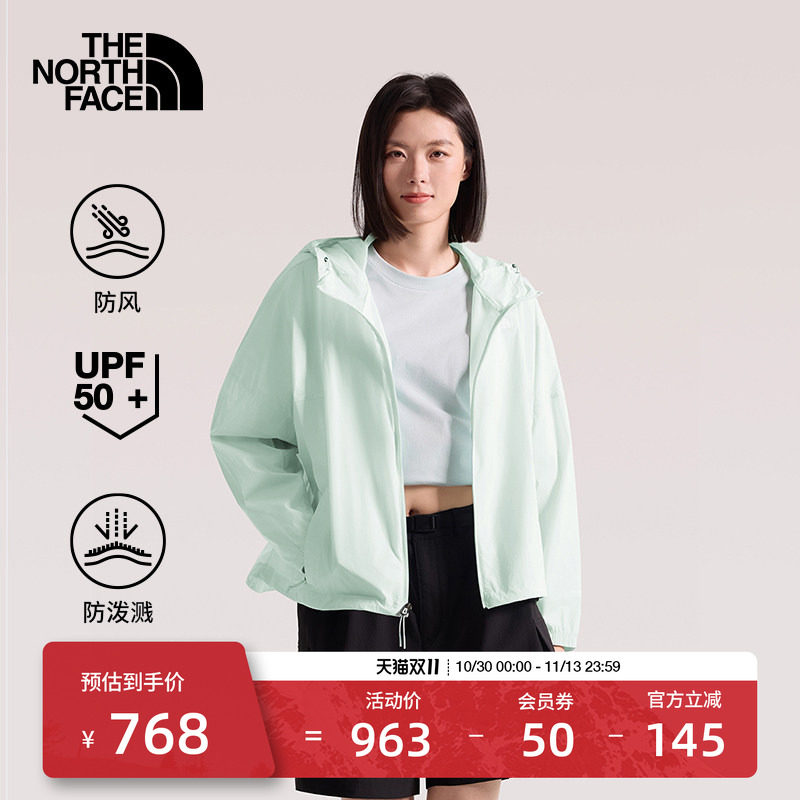 北面Samara皮肤衣女防晒户外多效衣防泼水新款TheNorthFace|8C52