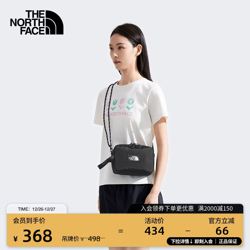 北面男女同款Light 3L轻量单肩斜挎包户外旅行TheNort