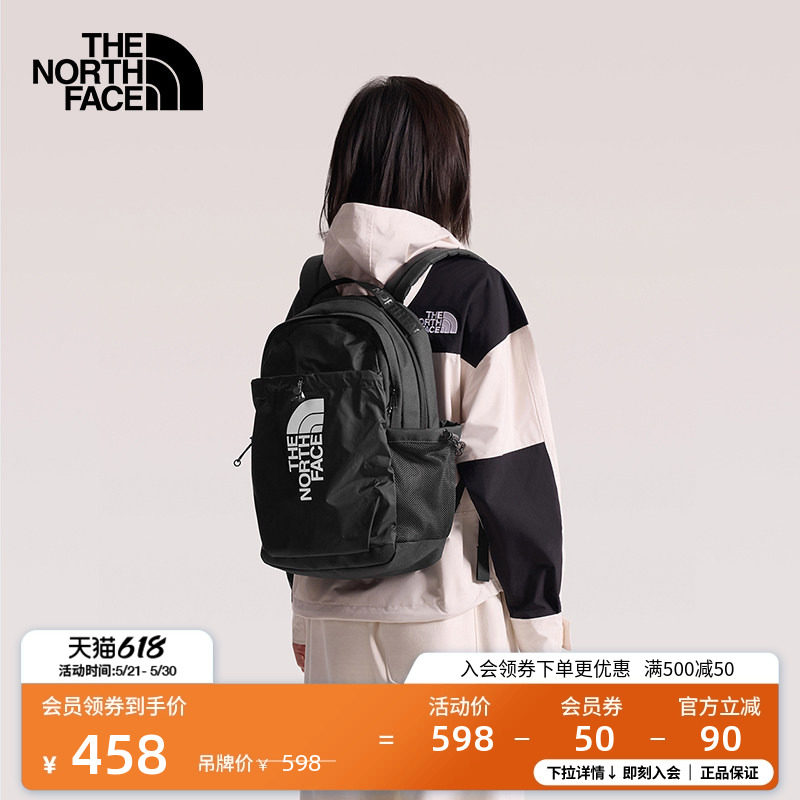 北面19L双肩背包男女同款舒适背负通勤旅行户外TheNorthF
