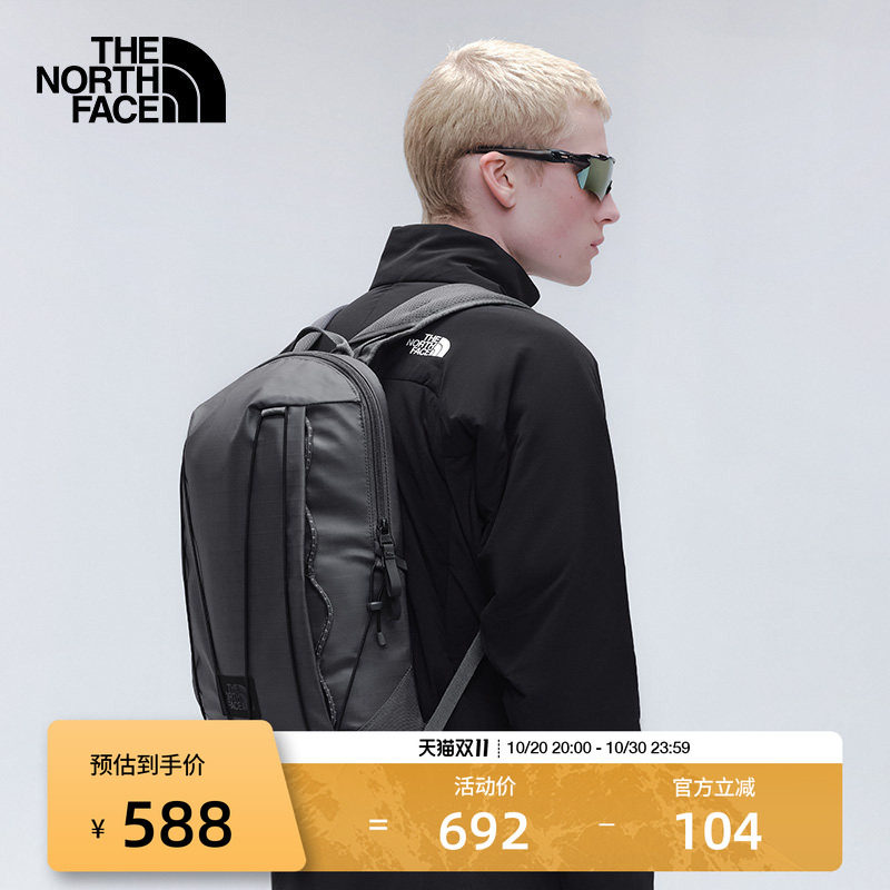 北面BCV 15L双肩包男女同款防水耐磨户外新款TheNorth
