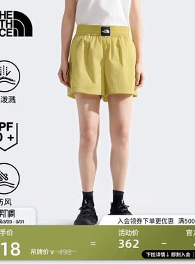 北面女防晒防泼水防风休闲短裤户外透气夏新款TheNorthFace|8C5A