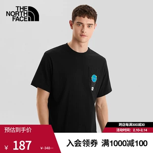 上新 T恤情侣款 7WDI TheNorthFace北面短袖 户外舒爽透气春季