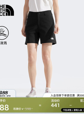 【经典款】北面女防泼水工装风短裤户外新款TheNorthFace|8EYT