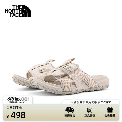 北面男轻便抓地户外拖鞋