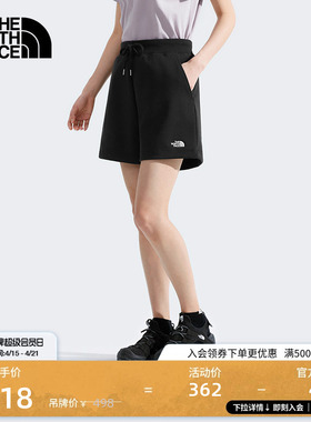 北面女宽松休闲运动短裤户外旅行透气夏新款TheNorthFace|8C5B