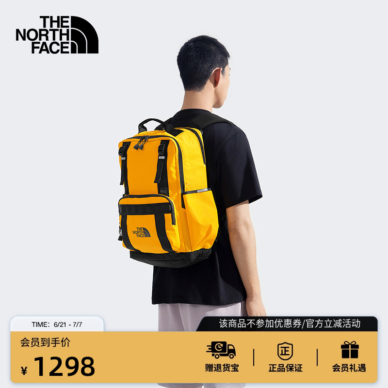 北面男女同款休闲双肩背包