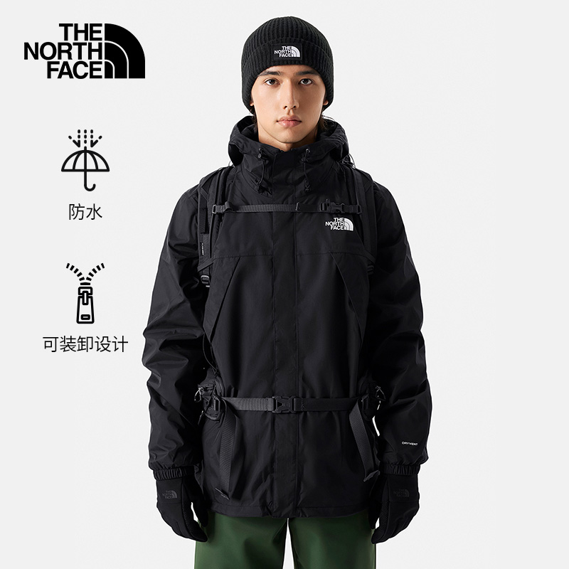 TheNorthFace北面三合一冲锋衣男防水软壳内胆新ANTORA|7W7T