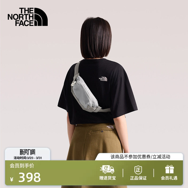 北面BASE CAMP腰包男女轻便防水户外徒步新款TheNort