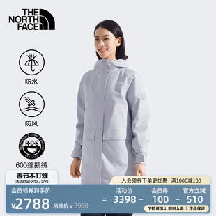 北面女羽绒三合一冲锋衣鹅绒保暖户外防水新款TheNorthFace|8ED6