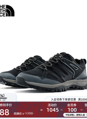 北面女Hedgehog刺猬徒步鞋GORETEX防水抓地户外TheNorthFace|8AAB