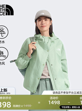 【经典款】北面冲锋衣女防水硬壳外套户外新款TheNorthFace|8KDA