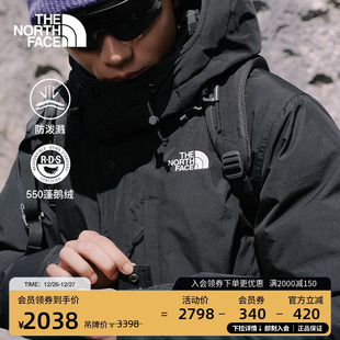 88R4 北面Puffy羽绒服男防泼水鹅绒保暖TheNorthFace 黑武士