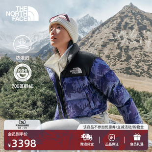 8D33 TheNorthFace 北面ICON马年Nuptse短款 羽绒服女保暖鹅绒新款