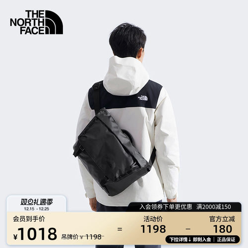 北面男女同款单肩包城市休闲