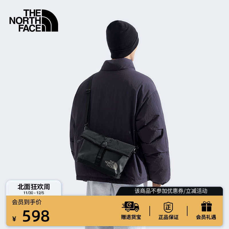北面男女同款休闲单肩背包斜挎包