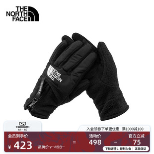北面男女同款 888S Etip保暖可触屏抓绒手套户外徒步TheNorthFace