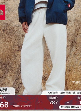 北面Red Box女针织休闲裤阔腿裤运动户外新款TheNorthFace|8EG2