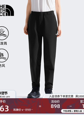 北面女防风防泼水软壳徒步长裤子户外新款TheNorthFace|8ECZ