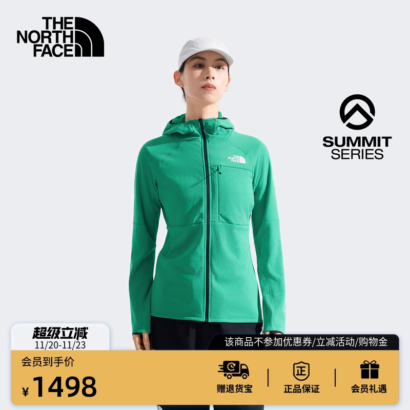 北面SUMMIT巅峰系女抓绒衣