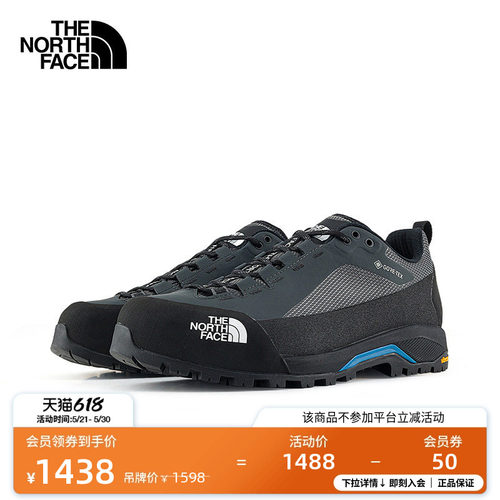 北面男GTX防水机能徒步鞋
