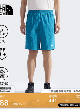 北面男防风防晒宽松休闲短裤户外徒步夏季新款TheNorthFace|8BWP