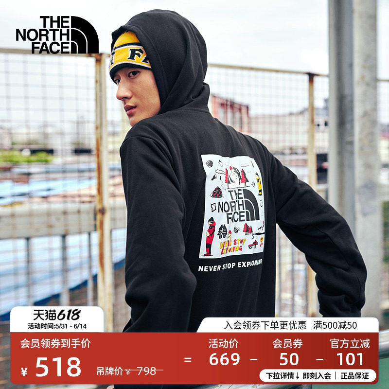北面男女同款Uncle Belly合作系列针织卫衣新款TheNorthFace|8JRS