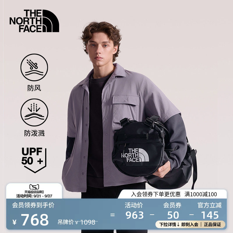 北面防晒皮肤衣外套男可拆卸户外多效衣新款TheNorthFace|8FZP图片