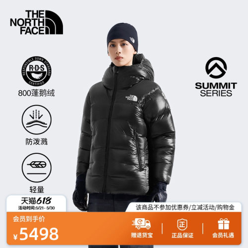 北面巅峰系列量羽绒服女