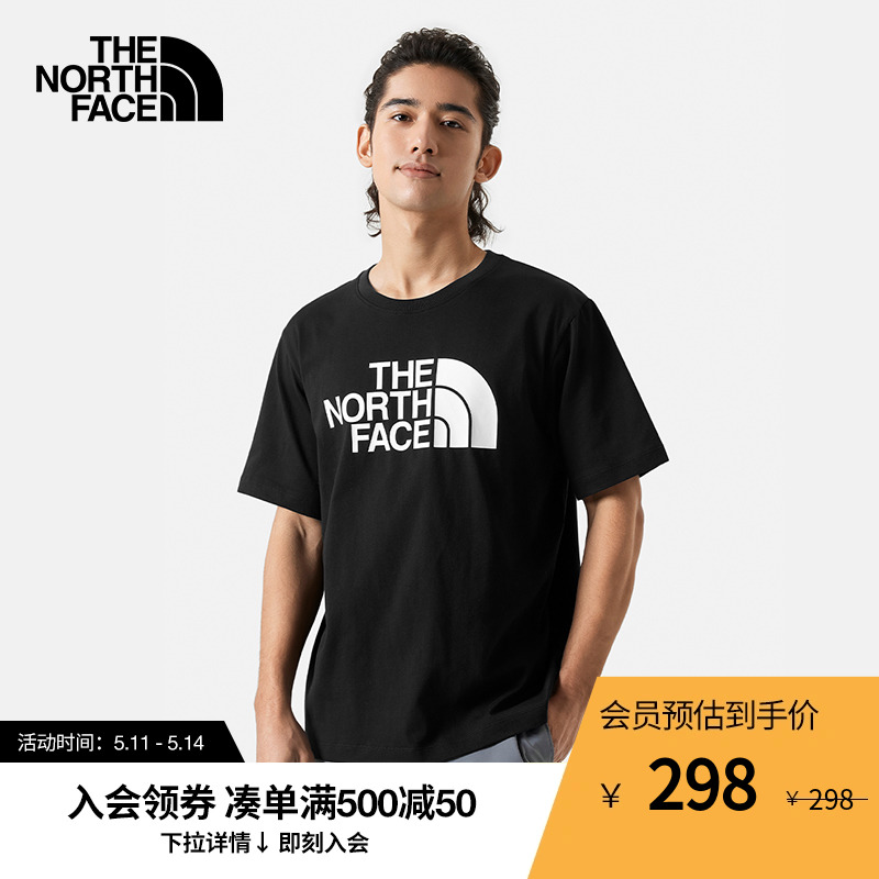 TheNorthFace北面短袖T恤情侣款舒适透气户外夏季新款|86PS-封面