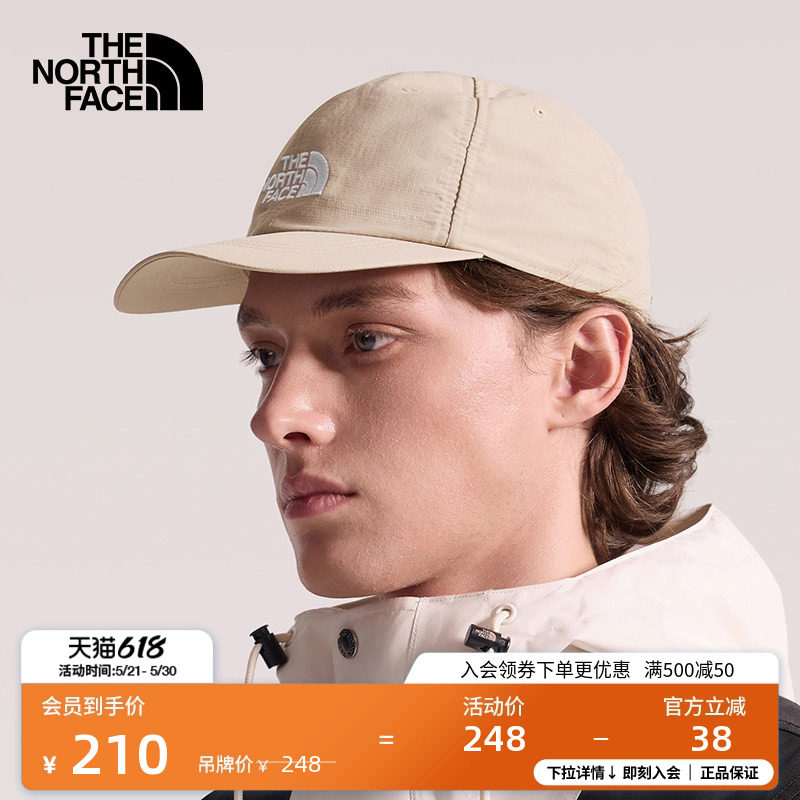 北面Horizon运动鸭舌帽棒球帽男女同款户外新款TheNort