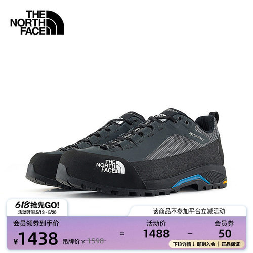 北面男GTX防水机能徒步鞋