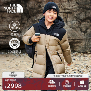 鹅绒TheNorthFace Nuptse儿童羽绒服男女童长款 88UF ICON 北面童装