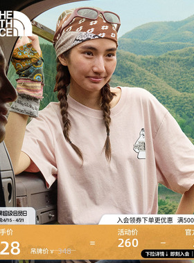 北面男女同款TDC印花系列短袖T恤户外透气新款TheNorthFace|8GYY