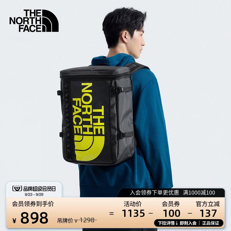 北面中性款BaseCamp双肩背包