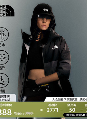 北面Jazzi女GTX防水硬壳冲锋衣外套户外新款TheNorthFace|8DCY