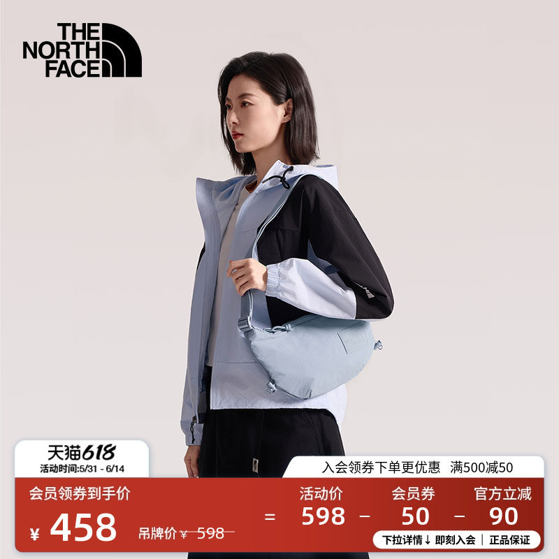北面单肩背包饺子包斜挎包女户外休闲时尚TheNorthFace|81DS