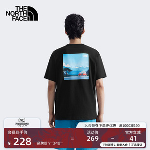 TheNorthFace T恤运动户外休闲透气新款 8DC2 纯棉短袖 北面男女同款