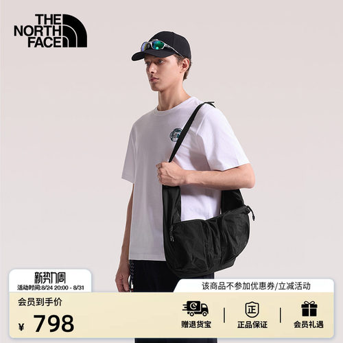 北面男女轻巧便携单肩包