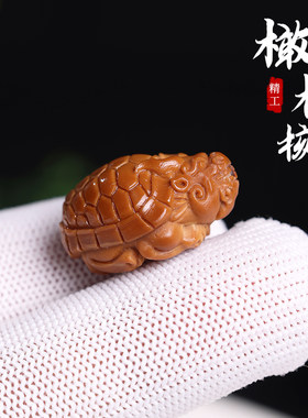 橄榄核招财貔貅男女文玩手把件