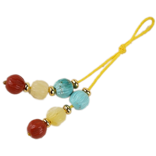 配件天然红绿灯弟子珠南红玛瑙仿绿松琥珀蜜蜡菩提佛珠手串DIY