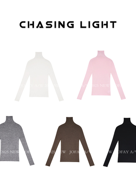 小侨JOFAY|mama级超细羊毛衫|高领精纺扬子打底衫 C1647