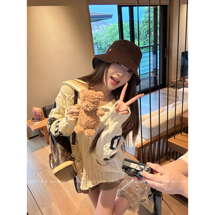 小侨Jofay |香榭丽舍| 早秋新款香香编织毛衣女 设计师小众风